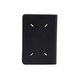 [명품] 지퍼 컴팩트 트라이폴드 지갑 블랙 SA3UI0010P4455T8013