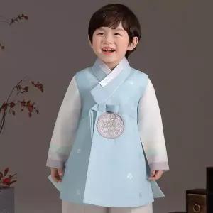 [보리보리/더예한복]QT912-맑은하늘 남아한복 아동한복