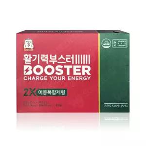 정관장 활기력 부스터 (액상 20ml + 정제 400mg) x 14개입 x 1박스 홍삼 비타민 WY