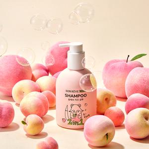 쏭레브 키즈 2in1 샴푸(피치코코향) 300ml x 3개