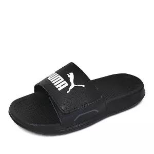 [보리보리/푸마 슈즈]푸마 PUMA 로얄캣 컴포트 2 벨크로 공용 사무실 스포츠 슬리퍼 블랙 404281-01