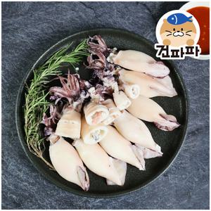 내장가득 통찜용 선동 손질 총알 한치 500g 1팩