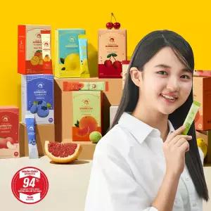 작심랩 콤부차 납작복숭아맛, 샤인머스캣맛 포함 10가지 맛 세트