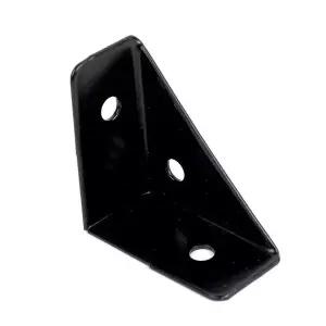 고품질 책상 삼각브라켓 모서리 다리보강판 블랙블랙삼각브라 (WFGU5JR)