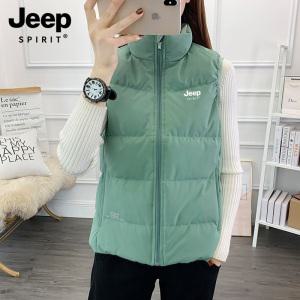 JEEP 여성 다운조끼 경량 보온