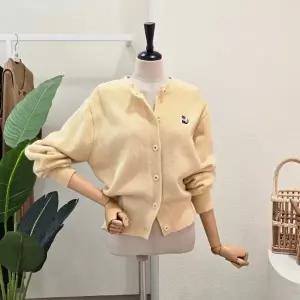 [대구백화점] [4CUS]자수 고양이 라운드넥 카디건(FS5A3KC30291)