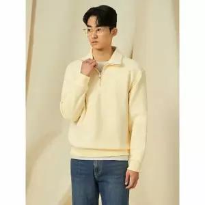 [빈폴] [빈폴][40%OFF]칼라넥 스웨트 셔츠  옐로우 (BC5141C11E)