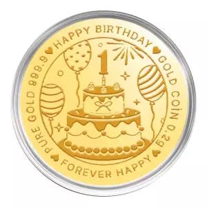 골드앤 순금 24K 돌잔치 코인 0.2g