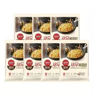 [CJ제일제당][T]햇반 쿡반 새우 볶음밥420g x7개