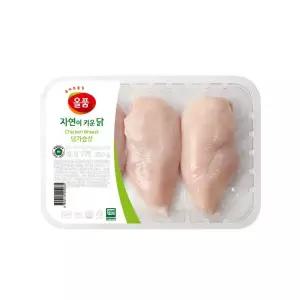 올품 냉장 무항생제 닭가슴살, 350g, 4개