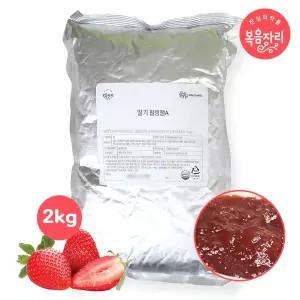 복음자리 딸기필링잼 A 국내산 딸기 대용량 과일청 리플잼