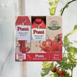 포미 토마토주스 750ml x 6개 100% 착즙 무설탕 무가당 토마토 쥬스