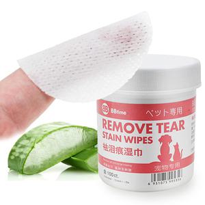 애견 눈물자국 리무버 눈물티슈 패드 100매