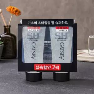 갸스비 스타일링 젤 슈퍼하드 200gr* 2개