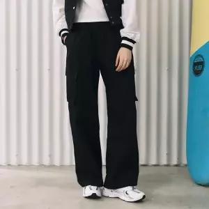 [행텐][행텐]여성 와이드 스트링 히든 카고팬츠_ph_KJ