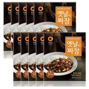 청정원 옛날짜장 짜장소스 180gX10개