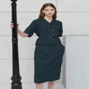 [더아이잗]더아이잗 백 밴딩  슬릿     원피스_K IN5A0OP13