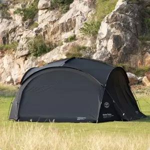 돔쉘터 블랙 10인용 가림막+모기장포함 8 야외텐트 (WFHJKBI)