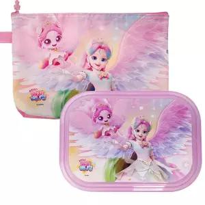 캐치티니핑 식판도시락-오로라핑 가방세트 YP5533 (S0375)