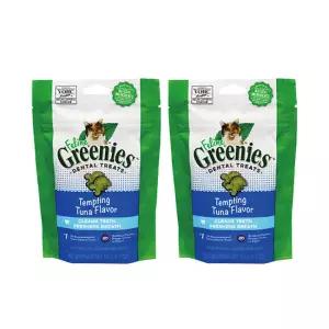 아트박스/그리니즈 그리니즈 고양이간식 필라인 참치 60G 2팩 / 덴탈케어