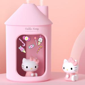 신상 산리오 캐릭터즈 헬로키티 해피홈 가습기 500ml 무드등 집 사무실 가습기 선물