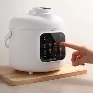 히팅 멀티쿠커 3~4인용 찜 국 밥 이유식 밥솥 고화력 분리식뚜껑