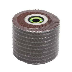 해바라기 휠 페이퍼 4인치 80방 그라인더 사포 사포날