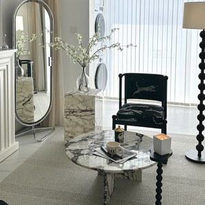 커피 프랑스 라운드 링대리석 80 원형수입 40CM 테이블 대리석테이블