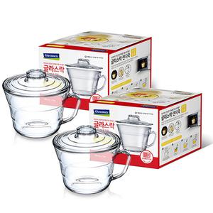 글라스락 렌지쿡 계란찜 전자레인지 용기 투명