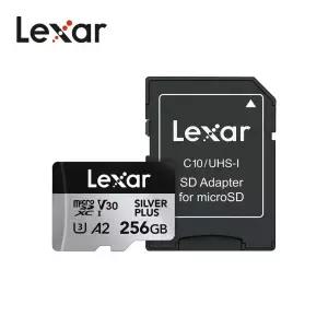렉사 실버 플러스 마이크로 SD 메모리카드Lexar SILVER PLUS microSDXC UHS-I Card 256GB