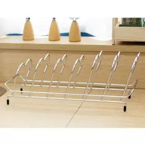 스텐 접시거치대 대 1P 그릇 꽂이 홀더 주방 정리대 스텐접시꽂이 스텐접시정리대