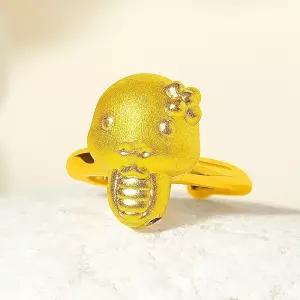 골드앤 순금 24K 뱀띠 드림 돌반지