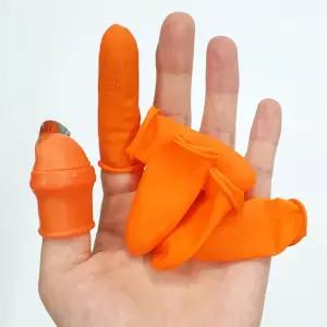 엄지커터 작은뿌리채소손질골무칼 작은식물줄기손질손가락골무 소형 세트