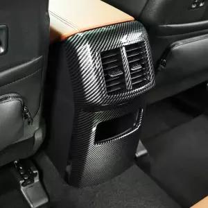 디올뉴 스포티지 NQ5 호환 2열 송풍구 카본 콘솔 후면 커버 몰딩