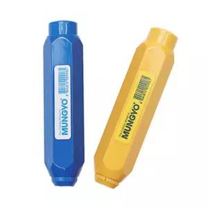 문교 분필 홀더 노랑 1갑 6개입/칠판/집게/탄산/초크/손잡이/디자인/분필꽂이/케이스/멀티/문구/문구용