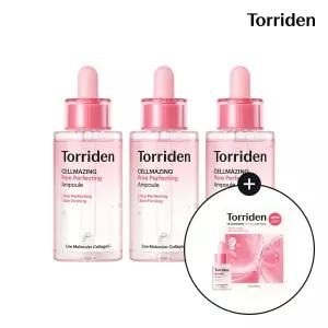 [단독] 토리든 셀메이징 저분자 콜라겐 모공 탄력앰플 30ml X 3개 (+모공 앰플 10ml+마스크 1매)