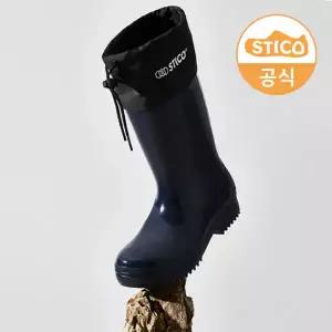 스티코 SEB-P36 작업용 장화 남녀공용 미끄럼방지 토캡 카프 PVC 반장화 선상 낚시