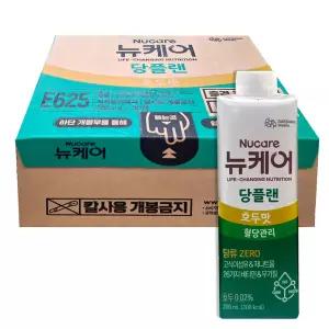 뉴케어 당플랜 호두맛 200mlx30팩 당뇨식 당뇨환자 식사대용 영양식