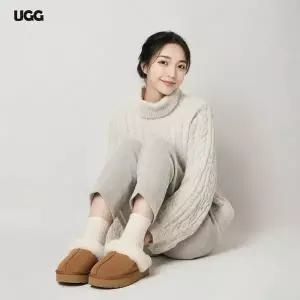 [UGG]어그 UGG 디스케트 겨울 방한 털슬리퍼 양털 체스트넛 1122550-CHE