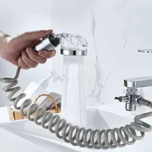 고품질 샤워기 호수 교체 욕실 스프링 호수줄 (WFK76FT)