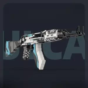 조립 퍼즐 장난감 고무줄 총 레고 기관단총 빌딩 블록 창의력 개발