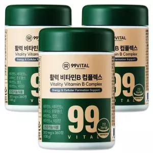 99바이탈 활력 비타민B 컴플렉스 360정 X 3개