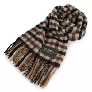 MUST IT_라프리마 가니 체크 프린지 스카프 A6668-979