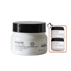 로레알 프로페셔널 메탈 디엑스 마스크 250ml(+마스크 75ml 2개)