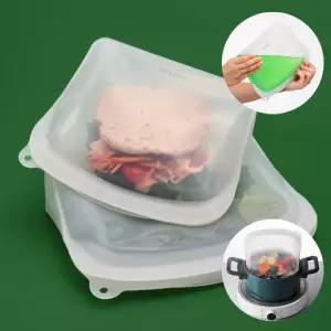 락앤락 프리미엄 실리콘 지퍼백 전자레인지용 냉장 냉동