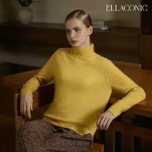[ELLACONIC][런칭가119,000원 2만원 ] 엘라코닉 트리니티 캐시미어100 니트