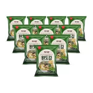 하이면 완도김우동 205g x 10봉