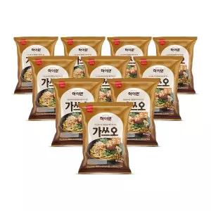 하이면 가쓰오우동 207g x 10봉