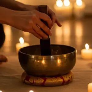 프리미엄 싱잉볼 명상종 티벳종 20cm 불교용품