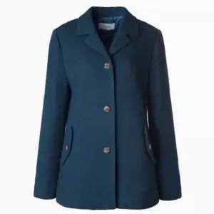 [벨리시앙](의정부점)버튼 장식 포인트 테일러드카라 울 재킷_JK3403